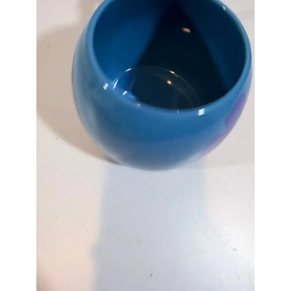 Disney Stitch Blue Big Mouth Ceramic Coffee Mug 29 oz Lilo & Stitch Parks NEW